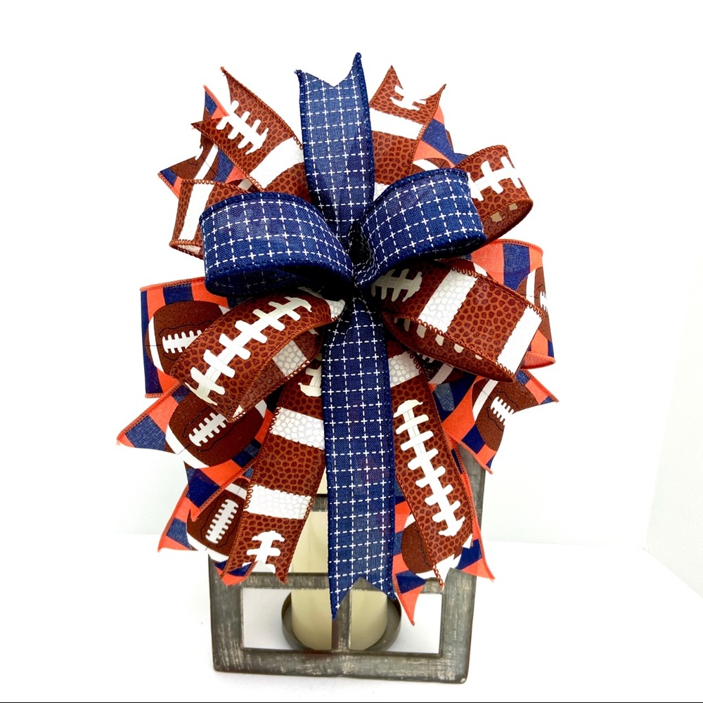 💥💥SOLD OUT💥💥Fall Football Bow for Wreath